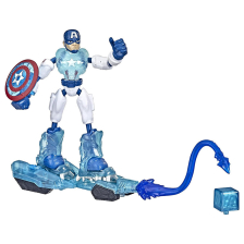 Фигурка Hasbro Marvel Captain America, Bend and Flex Missions, с аксесоари, 15 см