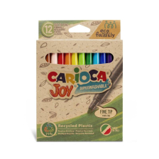 Флумастери CARIOCA Joy Eco Family, 12бр