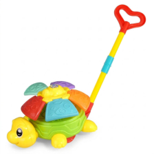 Бебешка играчка за бутане Raya Toys Костенурка