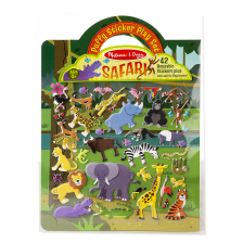 Стикери за многократна употреба Melissa and Doug Сафари 19106
