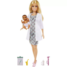 Кукла Mattel Barbie Careers Барби Доктор с аксесоари