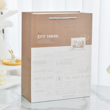 Хартиена торбичка за подарък Raya Toys City Travel L, 33 см.