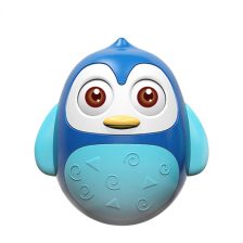 Бебешка играчка Huanger Raya Toys Неваляшка, Пингвин, Син