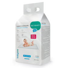 Хигиенни подложки BabyOno, за еднократна употреба, 513/12, 40х60 см., 22бр.