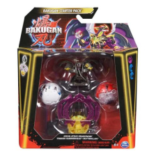 Игрален комплект Spin Master Bakugan - Special Attack, Dragonoid Titanium, Hammehrad,, Butterclaw