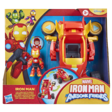 Игрален комплект Hasbro Marvel Iron Man and his Awesome Friends 2в1