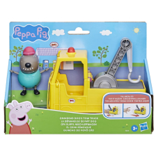 Игрален комплект Hasbro Peppa Pig Grandad Dog's Tow Truck, F9519