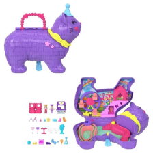 Игрален комплект Mattel Polly Pocket Celebration Kitty, JFT90 