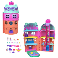 Игрален комплект Mattel Polly Pocket Gelato House, JFT91 