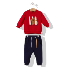 Детски анцуг Bebetto Hi Teddy 2 части, 3-36 месеца, K3598