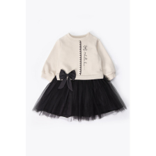 Официална детска рокля Bebetto BELLA BOW, 1-5 години, K5444
