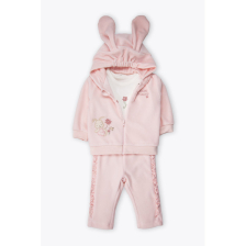 Бебешки комплект Bebetto HAPPY BUNNY, 3ч., 3-24 м., K5497