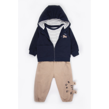 Бебешки комплект Bebetto LITTLE CUBS, 3ч., 6-36 м., K5511