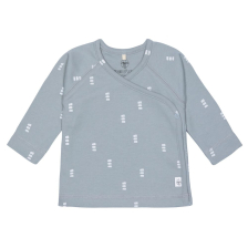 Камизолка Lassig Blocks light blue, 0-6 месеца