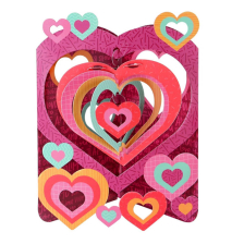Картичка Santoro Love Swing Card, 3D