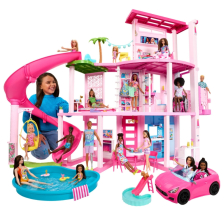 Къща за кукли Mattel Barbie Dreamhouse, на 3 етажа, 75 части, HMX10 