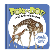Книжка с бутони Melissa and Doug Wild Animal Families 41531 