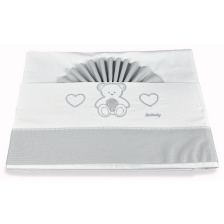 Комплект бебешки чаршафи Italbaby PELUCHE GREY, 3 части