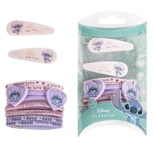 Комплект детски аксесоари за коса Cerda Stitch ластици и щипки