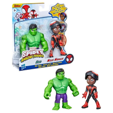 Комплект фигури Hasbro Marvel Hulk and Miles Morales, F2245 