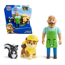 Комплект фигури Spin Master Paw Patrol Rubble & Mr. Porter