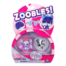 Игрален комплект Spin Master Zoobles фигури Butterfly & Fox с аксесоари