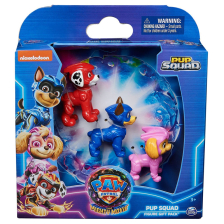 Комплект фигурки Spin Master Paw Patrol The Mighty Movie Pup Squad 3 броя, 5 см