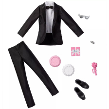 Комплект Mattel Barbie Сватбен костюм за Кен и асесоари, GWF11 