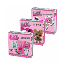 Комплект игри Spin Master L.O.L Surprise Домино, карти и пъзел