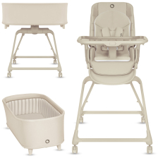 Комплект Стол за хранене и Бебешка кошара 3 в 1 Lionelo Maddie Set