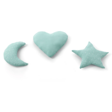 Комплект възглавници за бебе Italbaby MUSLIN 3 бр Fresh Mint