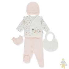 Комплект за изписване Bebetto HAPPY GARDEN, 5 ч., 0-3 м, Z870