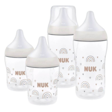 Комплект за новородено Nuk Perfect Match TC Дъга, 150-260 мл., 4 ч.