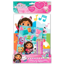 Комплект за оцветяване Kids Licensing Gabby's Dollhouse с моливи
