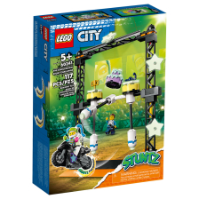 Конструктор LEGO City Каскадьорско предизвикателство Knock-Down 60341 