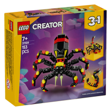 Kонструктор LEGO Creator 3in1 Диви животни: изненадващ паяк 31159