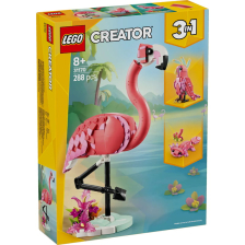 Конструктор LEGO Creator Диви животни: Розово фламинго 31170