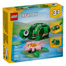 Kонструктор LEGO Creator Костенурка с цвят на водна лилия, 31377