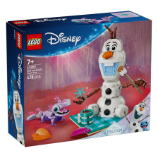Конструктор LEGO Disney Frozen Забавен пикник с Олаф и Бруни, 43287