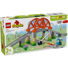 Конструктор LEGO DUPLO Комплект с мост и релси за влак 10426