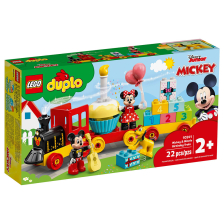 Конструктор LEGO DUPLO Disney Влак за рождения ден на Mickey и Minnie 10941