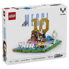 Конструктор LEGO Editions Лионел Меси - футболни акценти 43011
