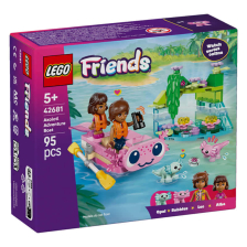 Kонструктор LEGO Friends Приключенска лодка-аксолотъл, 42681