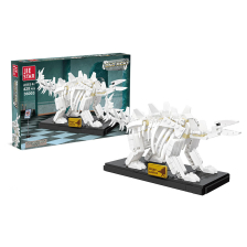  Конструктор Raya Toys Dino Might Скелет на Стегозавър, 428 части 