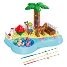 Настолна игра с рибки Raya Toys мини ферма, със светлини
