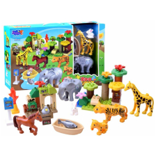 Конструктор Stapaw Raya Toys Весел зоопарк 3601, 51 части