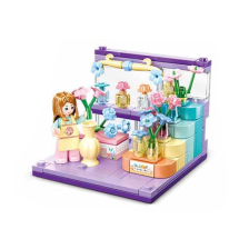 Конструктор Sluban MINI HANDCRAFT Цветарско ателие, 124 ч. B0883A
