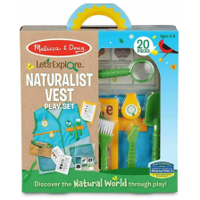 Комплект за игра и костюм Melissa and Doug Naturalist Vest 40805