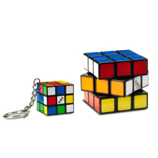 Логически пъзел куб на Рубик Spin Master Rubik's 3х3 с ключодържател