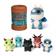Мини плюшена играчка изненада Spin Master How to Train Your Dragon, 7.5 см.